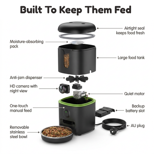 Hello Feline™ Smart Vision Feeder